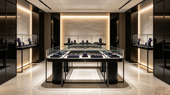 神农架林珠宝展柜